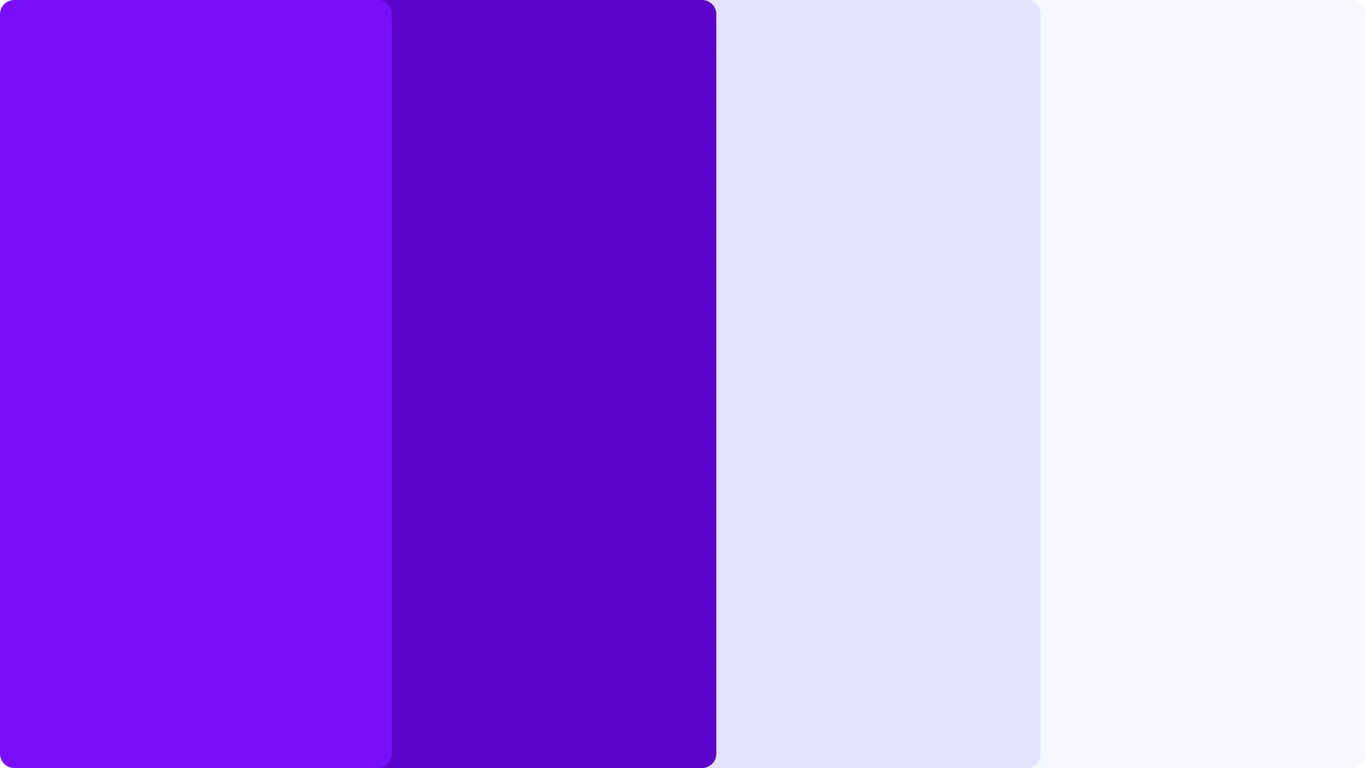 Primary color variations example